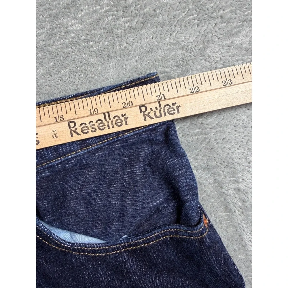 Levi's 517 Bootcut Jeans Mens 42x32 Dark Wash Denim Western Cowboy